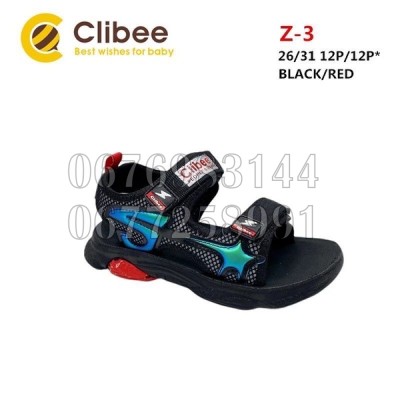 Босоножки Clibee SA-Z3 black-red