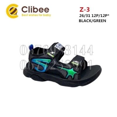 Босоножки Clibee SA-Z3 black-green